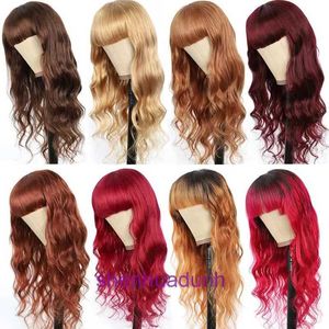 La Guía para principiantes para comprar las mejores pelucas en línea en 2024 Wig Full Bangs Curly y Wavy Human Hair Wigs BJD Wig Set