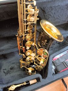 El mejor saxofón Alto negro YAS-82Z marca japonesa saxofón Alto instrumento de música E-Flat con estuche de nivel profesional