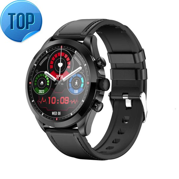 Le meilleur ECG ET440 montre intelligente sang oxygène température corporelle 360*360 écran HD santé Smartwatch BT appel montres numériques 2023