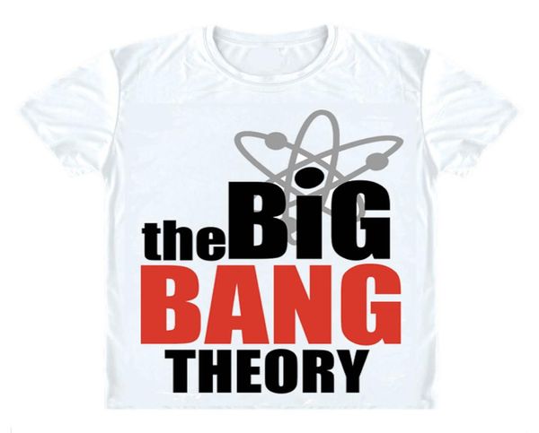 Las camisetas de manga corta de múltiples camisetas de manga múltiple de la teoría de la teoría de Big Bang