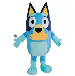 El disfraz de mascota de perro Bingo, traje de personaje de dibujos animados para adultos, traje atractivo, regalo de cumpleaños 266S, la mejor calidad personalizada
