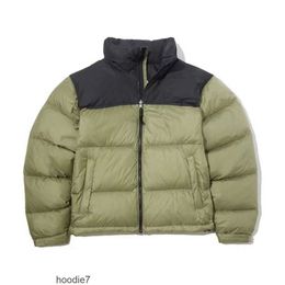 La marca para hombre chaqueta de plumón diseñador del norte jacet facee invierno Mantenga abrigos abrigados a prueba de viento espesar abrigo de invierno abrigo chaquetas acolchadas más tamaño-4xl V5BFG