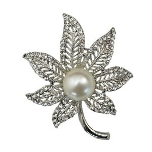 La princesse britannique Kate broon femmes 18k fleur or rempli cristal autrichien fleur broche broche cadeau bijoux