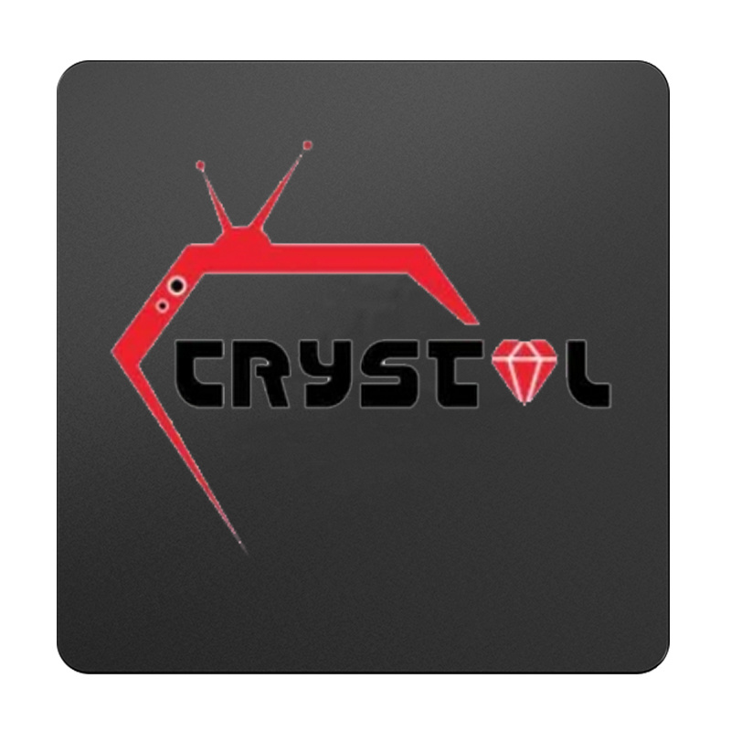 El Crystal Ott Media más barato 1M para la caja de reproductor de televisión inteligente Android Linux iOS Full Europe