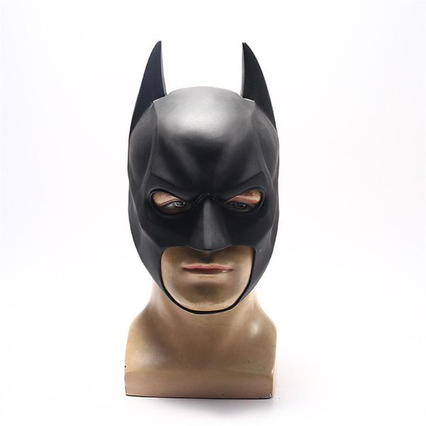 The Dark Knight Bruce Wayne Joker Cosplay Masques Chauves-souris 11 Réduction Casque Intégral Doux PVC Latex Masque Halloween Party Props 22071300G