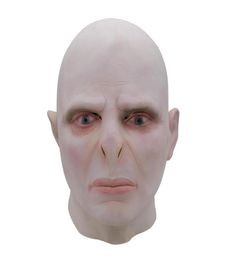 Le Seigneur des Ténèbres Voldemort Masque Casque Cosplay Masque Boss Latex Horrible Masques Effrayants Terrorisateur Halloween Masque Costume Prop197P7541664