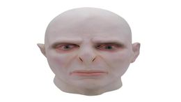 The Dark Lord Voldemort Mask Helmet Cosplay Masque Boss Latex vreselijke enge maskers Terrorizer Halloween Mask Costume Prop197p5430659