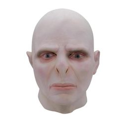 The Dark Lord Voldemort Mask Helmet Cosplay Masque Boss Latex vreselijke enge maskers terrorizer Halloween Mask Costume Prop197p9462253
