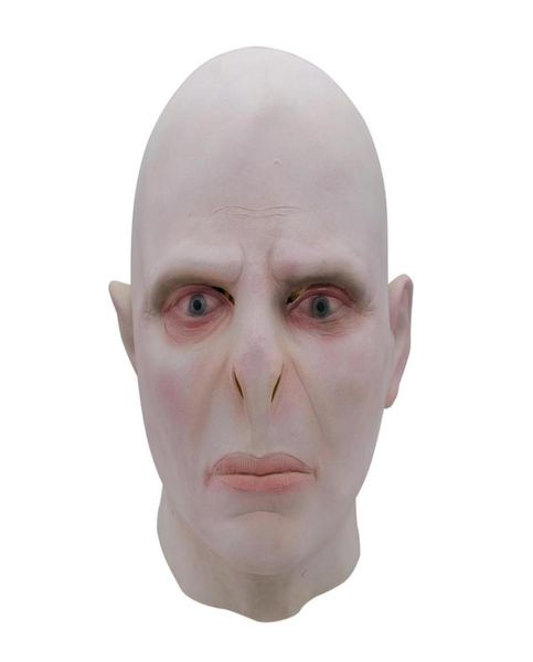 Le Seigneur des Ténèbres Voldemort Masque Casque Cosplay Masque Boss Latex Horrible Masques Effrayants Terrorisateur Halloween Masque Costume Prop197P5413998