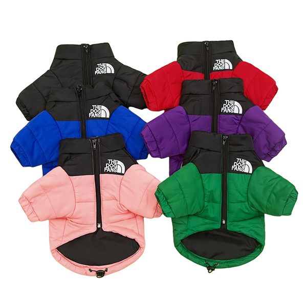 The Dog Fans Abrigo de invierno para mascotas Chaqueta impermeable para perros pequeños, medianos y grandes, abrigo grueso para perros, cortavientos, ropa de invierno para cachorros para clima frío Snowday 821