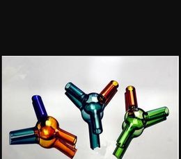 The Double Flying Color Ball, venta al por mayor Bongs Oil Burner Pipes Water Pipes Glass Pipe Oil Rigs Smoking Free Shipping