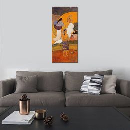 The Encounter Paul Gauguin Schilderij Landschappen Canvas Art Hand Geschilderd Olie Kunstwerk Modern Home Decor