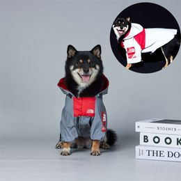 Manteau chaud coupe-vent pour chien, veste de sport pour animaux de compagnie, vêtements réfléchissants imperméables pour chiens