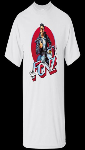 The Fonz Fonzie Happy Days Cool Retro TV Show Télévision Comédie T-shirt Harajuku Tops Classic Classic Unique T-shirt7061743