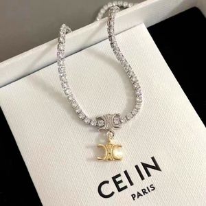 De Fransen zitten vol met gouden en zilveren hanglagige kettingen contrasterende kleur ketting licht luxe paleis retro stijl ketting kleine wierook ketting vrouw