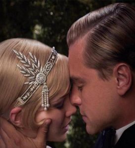 The Great Gatsby met dezelfde bruidsparels Kroon Bling Kristallen Bruiloftskronen Diamanten sieraden Strass Tiara Hoofdband Accesso9803351