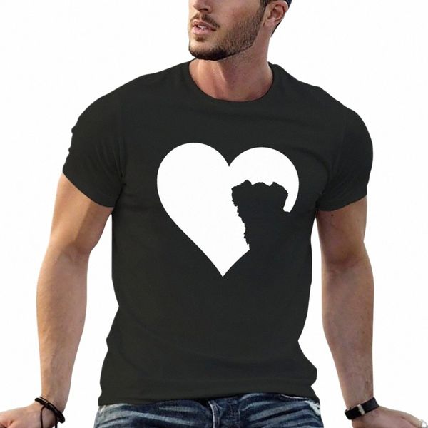 La camiseta Heart of the Morkie Lover, gráficos de secado rápido, diseño personalizado, tus propias sudaderas lisas, hombres I6Qa #