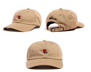De honderden ball caps unisex roos geborduurde snapback mannen en dames honkbal caps 8 kleuren mode golf hoed verstelbare zon hoeden 2862477