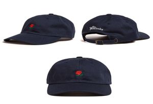 Les centaines Rose Strackback 6 Panel Baseball Caps Brand for Men Women Golf Sports Hip Hop Street Outdoor Bone Snapback Hats3971723