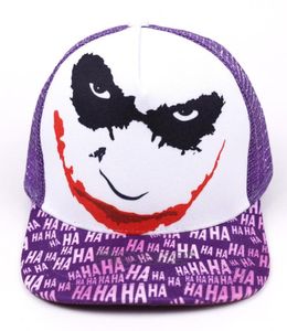 The Joker Print Snapback Hat Men Women Summer Caps Hats Cool Novelty Hip Hop Baseball Cap3105789
