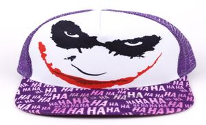 De Joker Print Snapback Hoed Mannen Vrouwen Zomer Caps Hoeden Cool Novelty Hip Hop Baseball Cap6339248