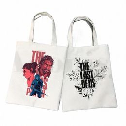 The Last of US Part II 2 Firefly Light Joel Ellie Hipster Carto Print Shop Sacs Girls Fi Casual Pacakge Hand Bag 02ih #