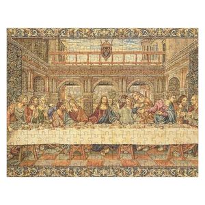 The Last Supper Art Board Decor décor rustique puzzle puzzle Postes de po sur mesure Adultes 240428