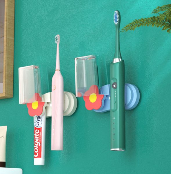 Le dernier porte-brosse à dents électrique à aspiration de brosse à dents magnétique de 12,5 x 4,5 cm, de nombreuses couleurs au choix, prend en charge le logo personnalisé