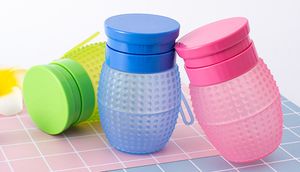 La dernière tasse de lait de café de silicone de sécurité de qualité alimentaire de massage de Drinkware de 12OZ, transportez, facile à plier, supportez le logo de personnalisation