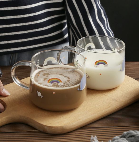 La última taza de café de vidrio con cambio de color frío de 13.5 oz, muchas opciones de estilo, admite personalización de cualquier logotipo