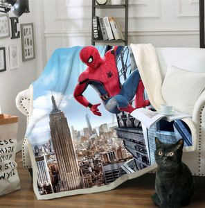 De nieuwste deken van 150x200cm, een verscheidenheid aan maten Spider Style-opties, geschikt voor kinderen en volwassenen om warme Siesta-dekens te houden