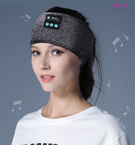 De nieuwste draadloze Bluetooth -handdoek van 26x10cm, sportkop met muziekoproep Stereo Shading Sleep Tandleps, Support Custom Logo