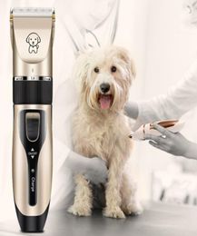 De nieuwste 4 pakketten Dog Shaver Pet Hair Clippers Teddy Cat Shaving Dog Hair Professional Hair Clipper Trimper Pet Automatic S9923391