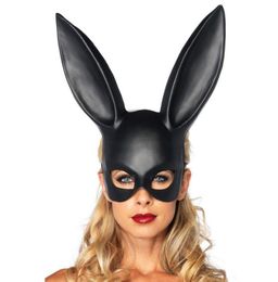 De nieuwste 4 stijlen Kerst masker bar KTV nachtclub Halloween maskerade konijnenoren masker Bunny masker 6609803