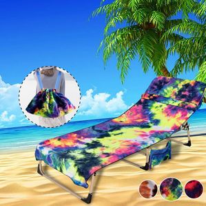 De nieuwste 75x210 cm maat strandhanddoek, veel stijlen, dubbele laag microfiber materiaalstranden stoel rugzak handdoeken, ondersteuning aanpassing