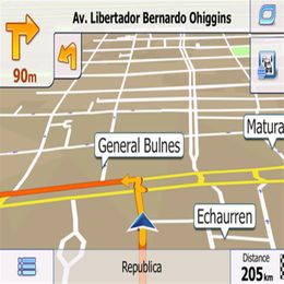 De nieuwste 8 GB SD TF-geheugenkaart met auto IGO Primo GPS Navigator-kaart voor de VS Canada Mexico277H