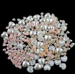 La dernière amélioration des ongles en perles à fond plat non poreux est faite de matériaux de bricolage faits à la main avec une variété de styles et prend en charge le logo personnalisé.