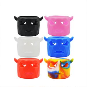 La dernière vache à tête en silicone de protection de protection carton de carton silicone protection décorative anneau de bande de bouteilles sans glissement pour bangs en verre bulle en ampoule