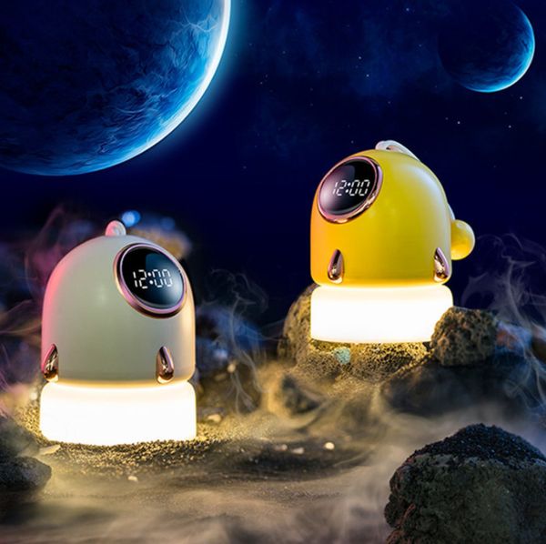 Dernière horloge de bureau, projecteur portable STARRY SKY LED, Lampe d'atmosphère étoilée romantique USB pour la chambre des enfants