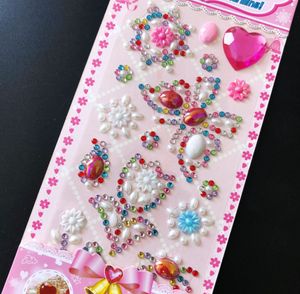 De nieuwste diamant Decoratieve liefdessticker mobiele telefoonhoes DIY veel kleuren om ondersteuning op maat logo te kiezen