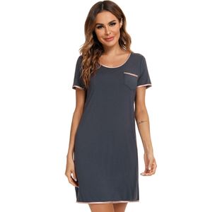 De nieuwste Homelove Clothing Women Nightdress korte mouw bijgesneden broek thuiskleding Een verscheidenheid aan stijlen om te kiezen uit ondersteuning Custom Logo