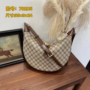 De nieuwste mode alles-in-één halve maan tas met grote capaciteit temperament onderarmtas schoudertas crossbody tas 33*9*24