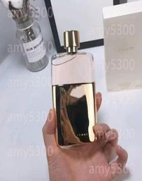 Le dernier design de luxe Cologne femmes parfum hommes 100 ml coupable or noir bouteille version la plus élevée Vaporisateur de parfum style classique lo8084118