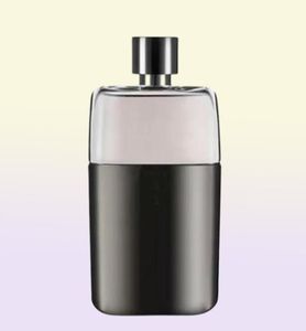 Le dernier design de luxe Cologne Women Perfume Men 100ml Guilty Gol Black Bottle Version la plus élevée Splame Spray Classic Style LO6695294