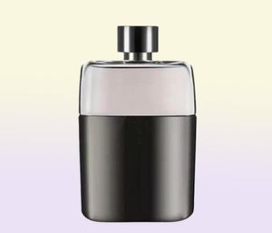 Le dernier design de luxe Cologne Women Perfume Men 100ml Guilty Gol Black Bottle Version la plus élevée Splame Spray Classic Style LO5870564
