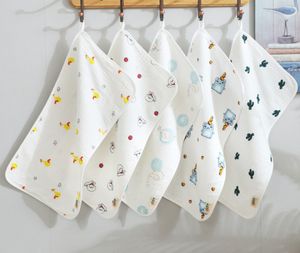 Serviette de taille 25x50cm, dernier modèle, plusieurs styles au choix, gaze de coton pour bébé, lavage du visage, serviettes à bulles pour enfants