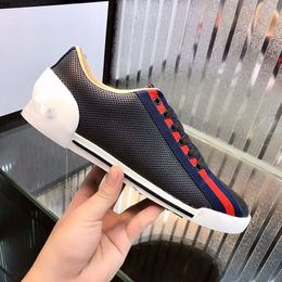 La última venta de alta calidad de los hombres retro low-top zapatillas de deporte de impresión diseño de malla pull-on lujo damas moda transpirable zapatos casuales kmjn rh8000000002