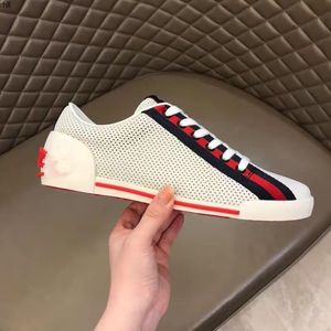 La dernière vente de haute qualité hommes rétro bas impression baskets conception maille pull-on luxe dames mode chaussures décontractées respirantes MKJKKKL rh8000005