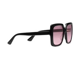 La dernière vente de lunettes de soleil de créateurs de mode populaires 0418S monture carrée lentille anti-UV400 de qualité supérieure avec boîte d'origine