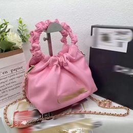 Le dernier sac PU Soft Cloud Fashion tout-en-un Tempérament du sac d'épaule Tempérament Fold Handbag 20 * 14 * 13 Ventes directes d'usine très supérieures